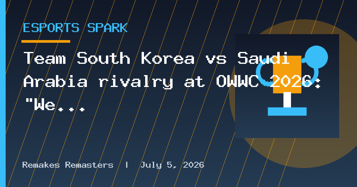 Team South Korea vs Saudi Arabia rivalry at OWWC 2026: “We will win it